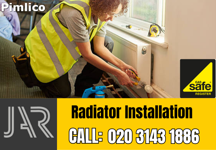 radiator installation Pimlico